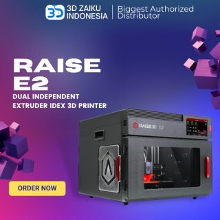 Industrial Raise 3D E2 with Dual Independent Extruder IDEX 3D Printer